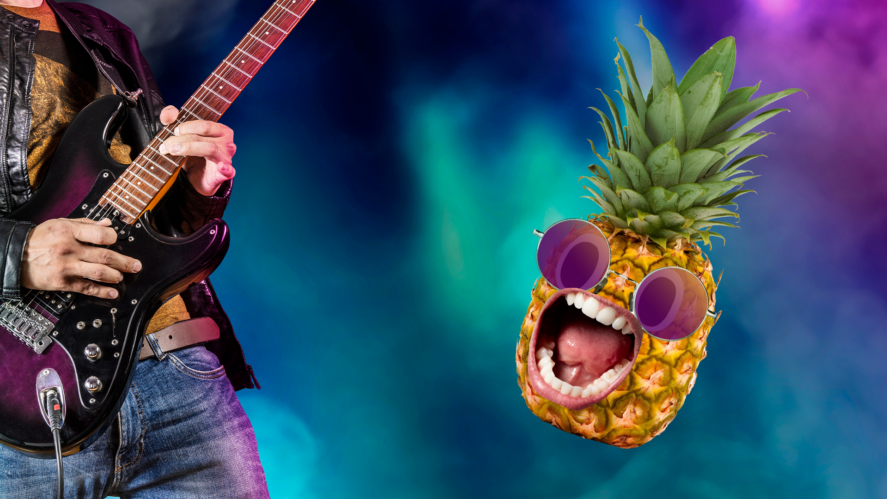 Rockstar and rockstar pineapple