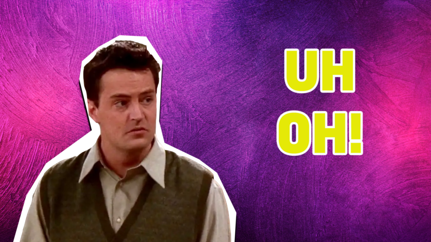 Oh no! Could you BE anymore bad at quizzes? but don't fret, you get as many chances as you want!