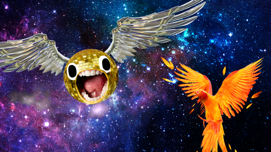 Screaming snitch and Fawkes