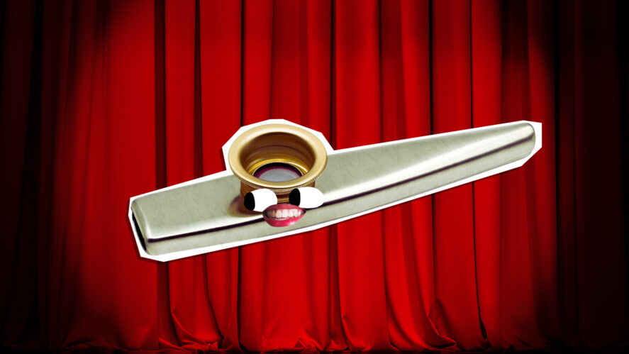 A cheeky kazoo